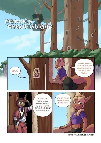 [Rinzy] Princely Negotiations 2 manga cover