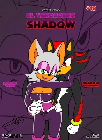 [Otakon] El Verdadero Shadow (Sonic The Hedgehog) manga cover