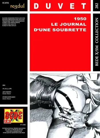 [Bédé X S.M. 282] Xavier Duvet - 1950, le journal d‘une soubrette manga cover