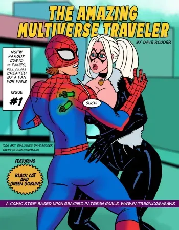 The Amazing Multiverse Traveler - Issue 1 manga cover