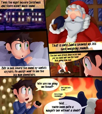 [LinkLink] The Night Before Xmas manga cover