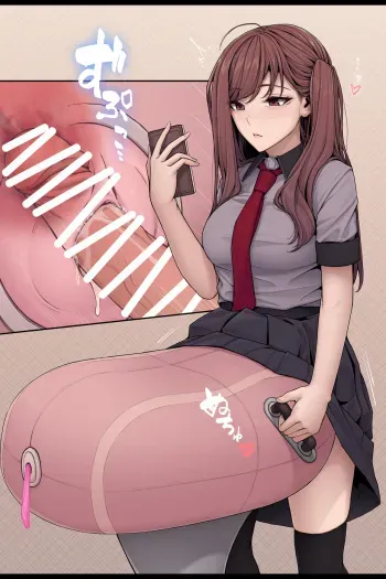 [Altica] Gihindai de sagyō-teki ni sei shori shi teru (tsumori no) futanari-chan | A futanari staying cool as she relieves her sexual urges (she tried) manga cover