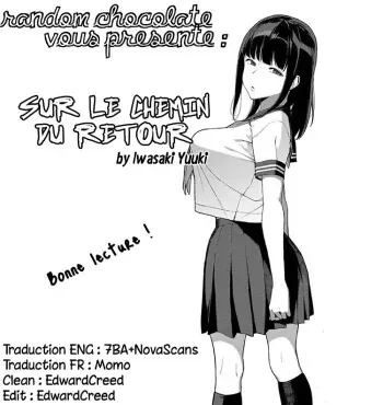 [Iwasaki Yuuki] Kaerimichi nite | Sur le chemin du retour (COMIC BAVEL 2017-12) [French] [RandomChocolate] [Digital] manga cover