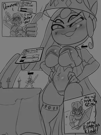 [Nope (NotBoogie)] Dark Queen Melome (Ongoing) manga cover