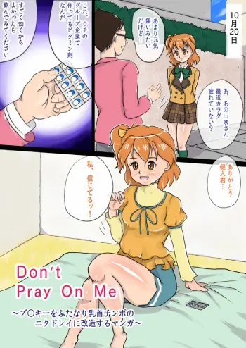 [Starless Aeon] Don't Pray On Me ~Bukki wo Futanari Chikubi Chinpo no Nikudorei ni Kaizou Suru Manga~ manga cover