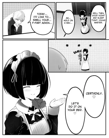 Onara Manga - Maid to Bocchama manga cover