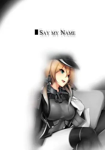 Say my Name manga cover