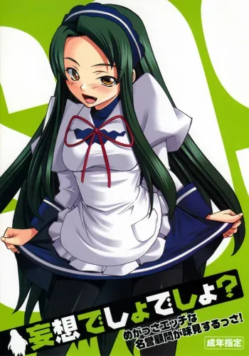 Mousou Desho Desho, Megassa ecchi na Meiyokomon ga Ajimi Surussa! manga cover