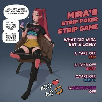 [Godlem] Mira's Strip Poker Strip Game (KPop Demon Hunters) manga cover
