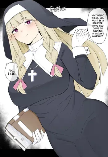 [Kassai] Baptized by a Futanari Nun manga cover