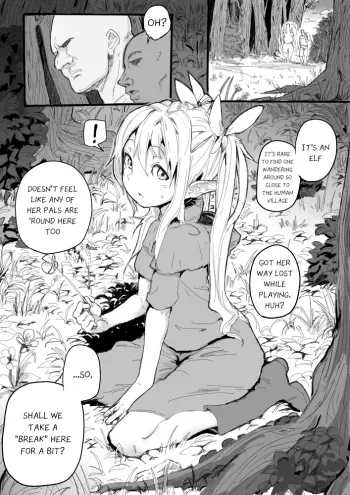 Elf no Youjo ga Itanode Mechakucha Yatta Hanashi | The Screwing Up an Elf Girl Because She's Right Over There Story manga cover