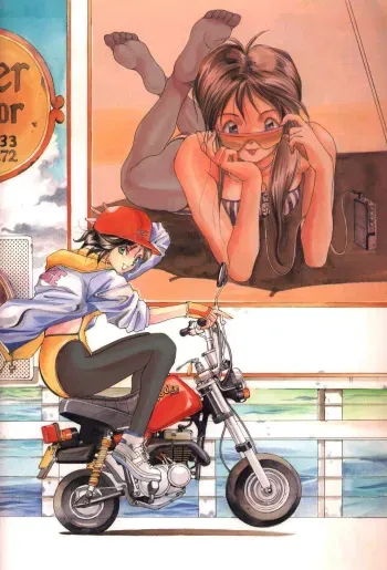 Some of my photoshops. manga cover