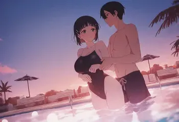 Kirito & Suguha - psfx manga cover