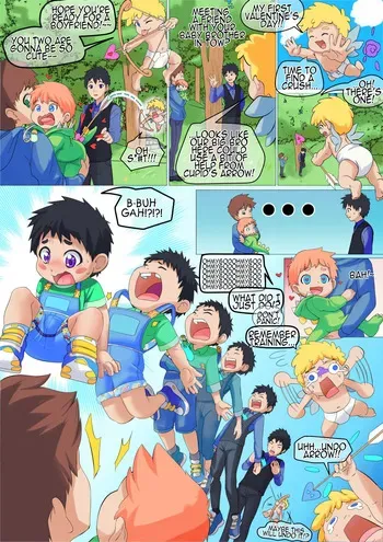 [sock] Cupid's First V-Day! manga cover