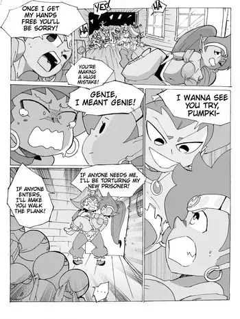 [Beck Cartoons] Shantae manga cover