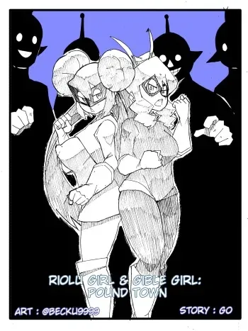 [Beck Cartoons] Riolu Girl & Gible Girl: Pound Town (Pokemon) manga cover