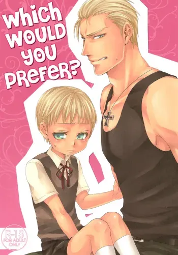 [Caramellize! (Yuzuru)] Dochi ga Suki Na No? | Which Would You Prefer? (Axis Powers Hetalia) [English] manga cover