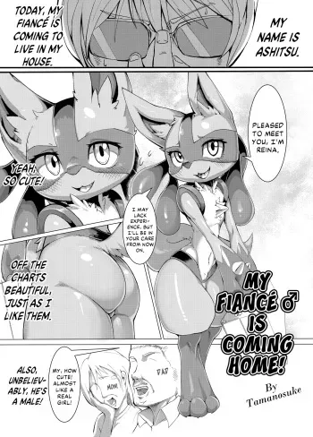 Iinazuke ♂ ga uchi ni kita! | My Fiancé ♂ Is Coming Home! manga cover