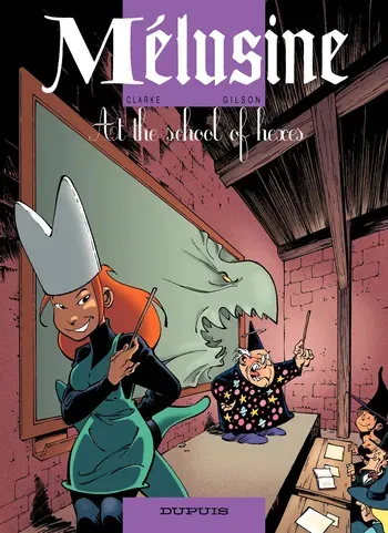 Mélusine #11 - Gilson & Clarke - Mélusine and the School of Witchcraft, 2003 manga cover