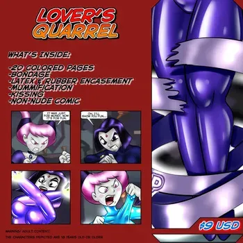 [HK Comm] Teen Titans Lover's Quarrel 1-2 manga cover