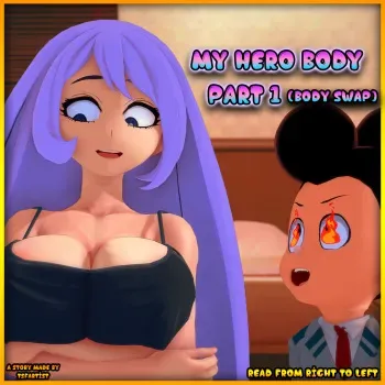 [TSFartist]My Hero Body Part 1 manga cover