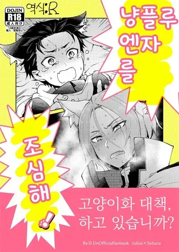 [Sonic (PANA)] Nyan-fluenza ni Ki o Tsukete! | 냥플루엔자를 조심해! (Re:Zero kara Hajimeru Isekai Seikatsu) [Korean] manga cover