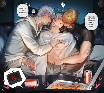 [PCrow] A Passionate Movie Night with Phainon and Mydei manga cover