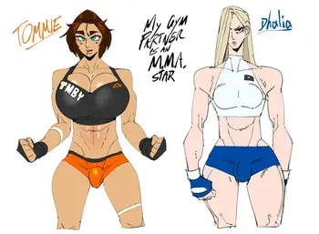 [Dsan] My Gym Partner is an MMA Star [ongoing] manga cover