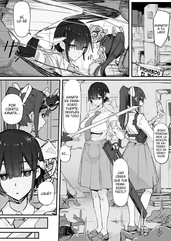 [Shirabe Shiki] Youma Harai・Kanata [Spanish] La exorcista de demonios Kanata manga cover