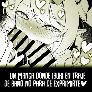[Bo-rei] Mizugi Ibuki ni Zutto Shiborareru Dake no Manga (Blue Archive) [Spanish] [Rakuen Translations] manga cover