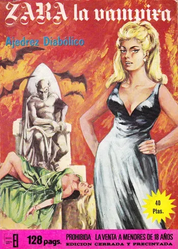 Zara la Vampira #6 (Ajedrez Diabólico) [Spanish] manga cover