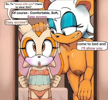 [sin-buttons] Rouge Cream (Sonic the Hedgehog) manga cover