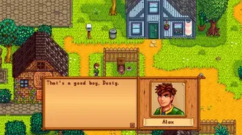 [Blargsnarf] Alex and Dusty (Stardew Valley) manga cover