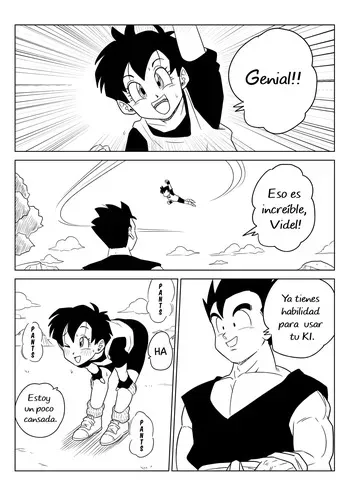 [Pink Mousse] A "Thank You" for teaching me how to fly (Dragon Ball Z) Español manga cover