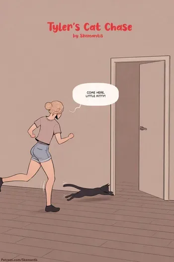 [Skemantis] Tyler's Cat Chase Part 1 manga cover