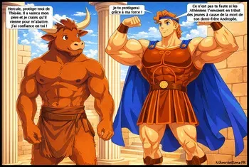 Theme: Minotaur – Part 9 – Disney – Artist: Nikocreations FR – [AI Generated] – [FRENCH] manga cover