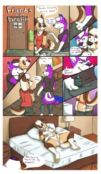 Friends With Benefits [Mochashep] manga cover