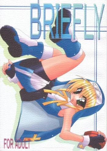 (C62) [Yuugai Toshokan, Sangatsu Usagi (Shinakawa Hiyori, Yuuki Sayaka)] BRIEFLY (GUILTY GEAR XX) manga cover