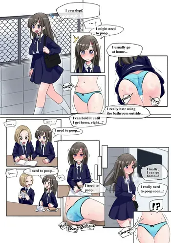 [Unoroute (UnoUsaya)] Holding Poop In manga cover