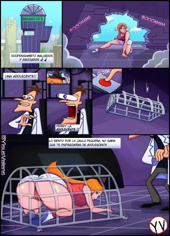 [Yisus Valens] Candace Comic XXX (Phineas and Ferb) manga cover