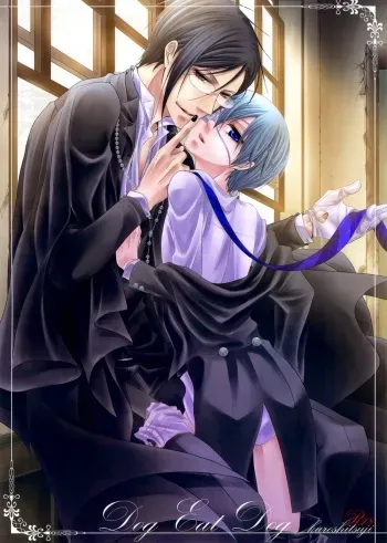 (HARUCC18) [Pink Kitten (Naokichi.)] Dog Eat Dog (Kuroshitsuji) manga cover