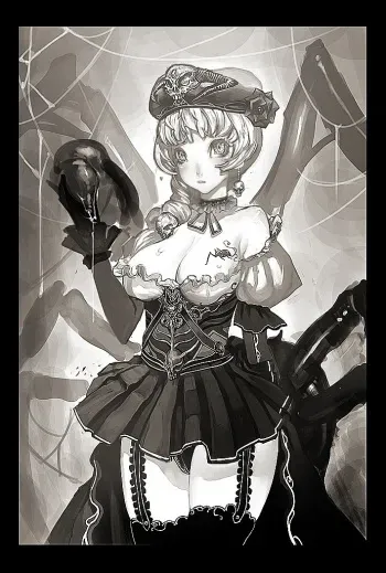 Collection of art from Jeffr (warning: contains guro) manga cover