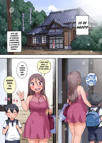 [Hiiragi Popura] Obasan Netori ~ Oikko Chinpo ga Deka Sugiru Kudan ni Tsuite Aunt Cucking [Epañol] (Dr.boi.trads) manga cover