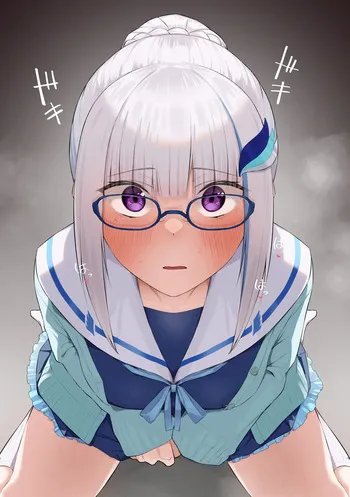 [がまれんじ] ぶっかけlz様 （眼鏡差分） manga cover