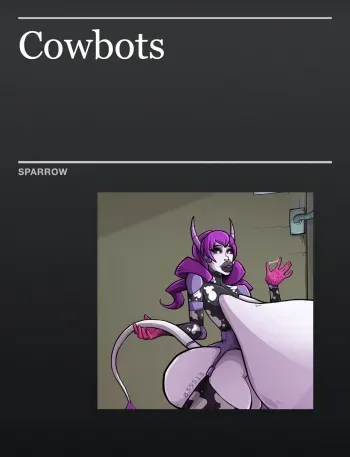 [Sparrow] How it's Made - Cowbots (Full story text) [English] manga cover