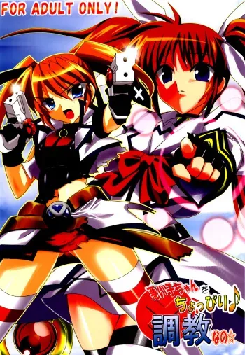 [Lezmoe!] Waruiko-chan wo Choppiri Choukyou nano (Magical Girl Lyrical Nanoha) manga cover
