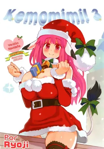 [A.O.I (Ryoji)] Kemomimi! 3 ~Christmas Hen~ | Kemomimi! 3 ~Versión Navideña~ [Spanish] [NovaScans] manga cover