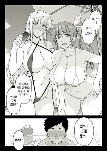 [Ishigaki Takashi] Ecchi na Onee-san-tachi ni Beach de Gyakunansareta Ken (Mahou Shoujo Lyrical Nanoha) [Korean] manga cover