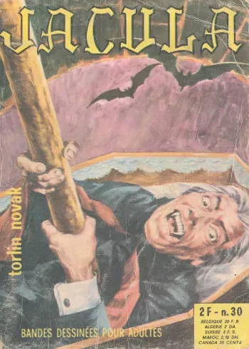 Jacula T030 - Torlin Novak [French] manga cover