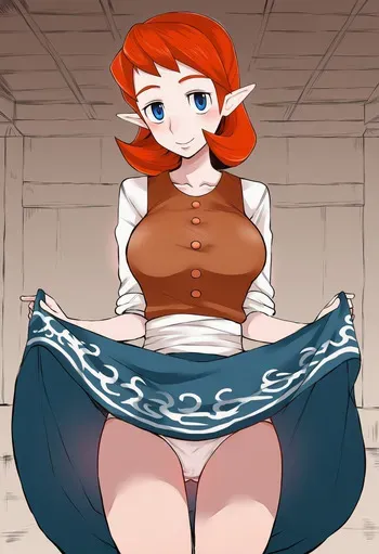 [Entless_Picture] The Cheating Innkeeper (The Legend of Zelda) [English & Textless] [AI Generated] manga cover